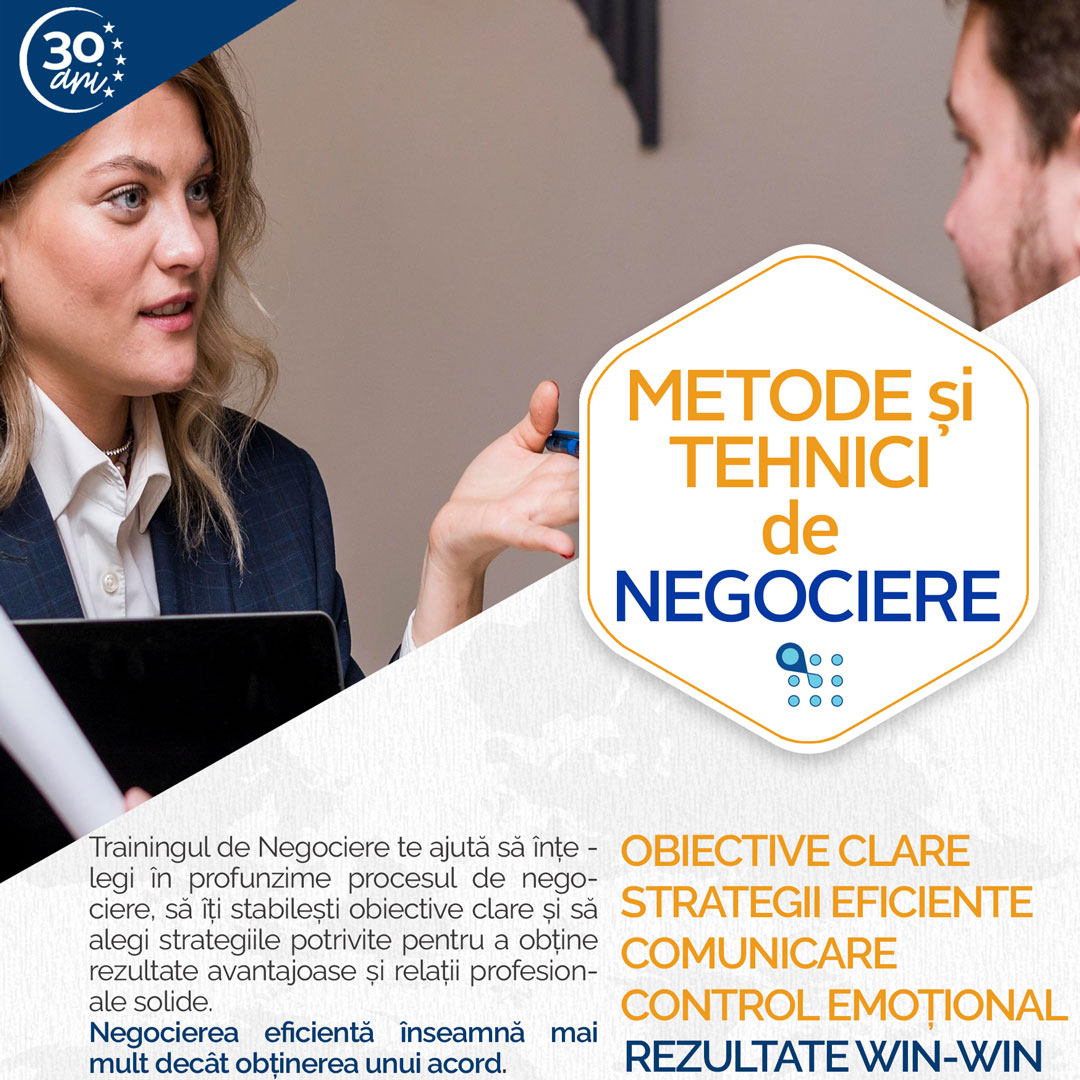 Metode și Tehnici Eficiente în Negociere