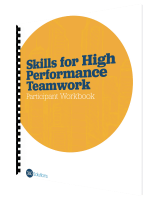 skills for hp teamwork