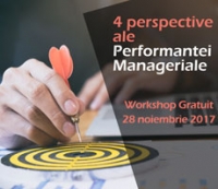 Workshop Gratuit | 4 perspective ale performantei manageriale
